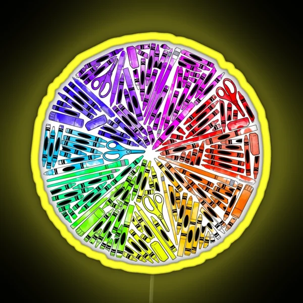 The Color Wheel RGB Neon Sign