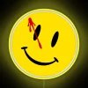 Add a touch of humor with this comedic badge sign.