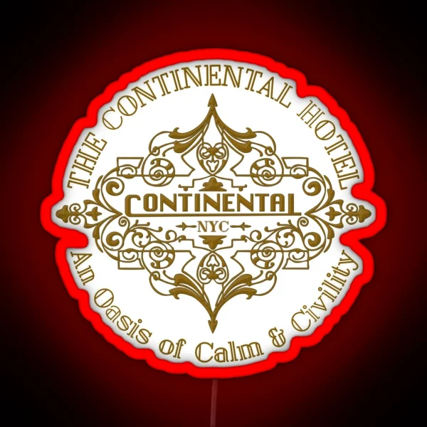 The Continental RGB Neon Sign