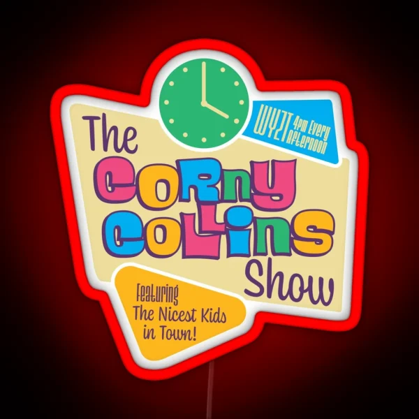 The Corny Collins Show RGB Neon Sign