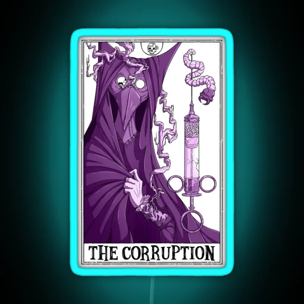 The Corruption Tarotesque Light RGB Neon Sign
