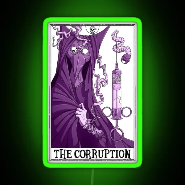 The Corruption Tarotesque Light RGB Neon Sign