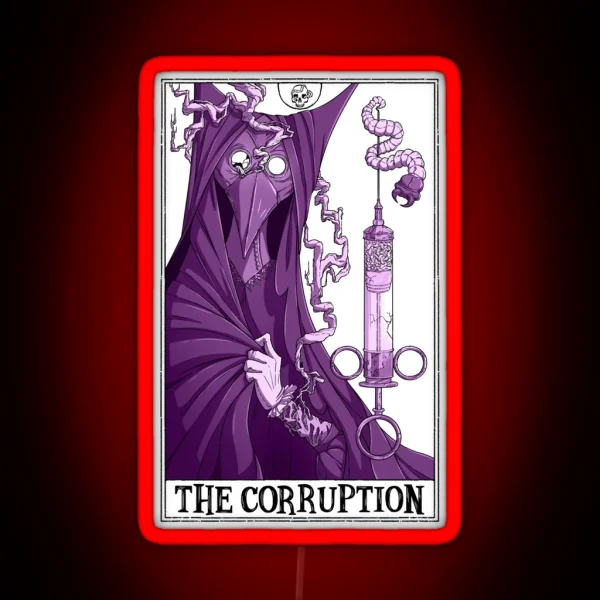 The Corruption Tarotesque Light RGB Neon Sign