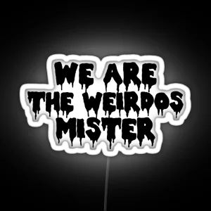 The Craft We Are The Weirdos RGB Neon Sign