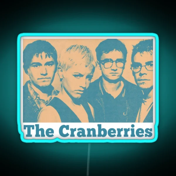 The Cranbrries 90s Aesthetic Fan Art Design RGB Neon Sign