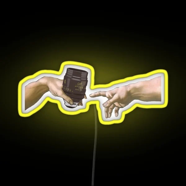 The Creation Of Cinema RGB Neon Sign