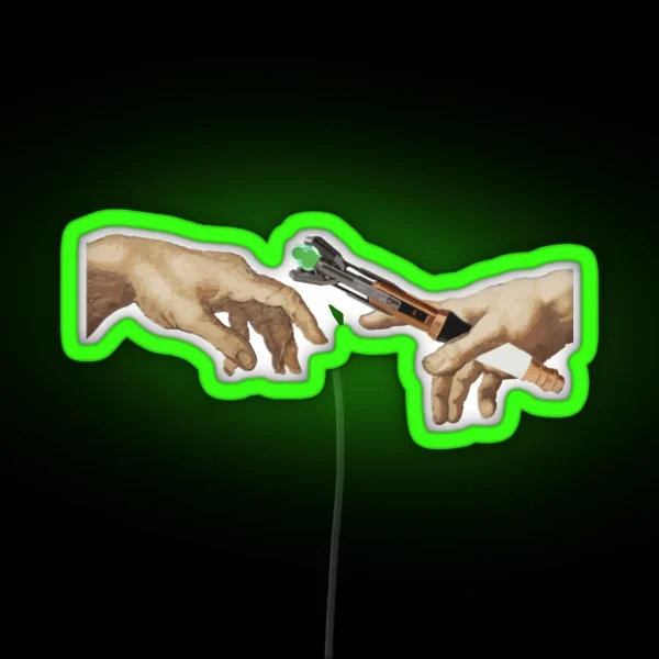 The Creation Of Who RGB Neon Sign