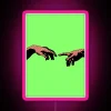 Vibrant RGB Neon Art Canvas Sign for Modern Home Decor Inspiration