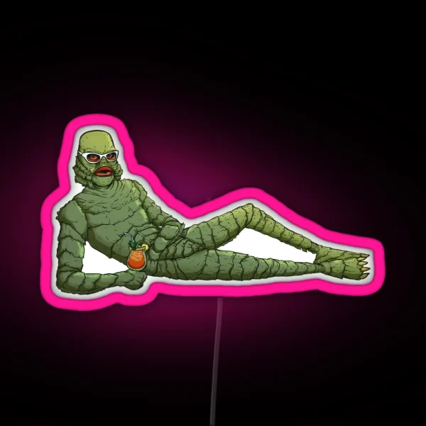 The Creature RGB Neon Sign