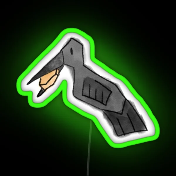 The Crow RGB Neon Sign