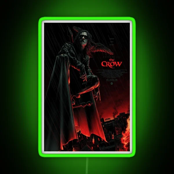The Crow RGB Neon Sign