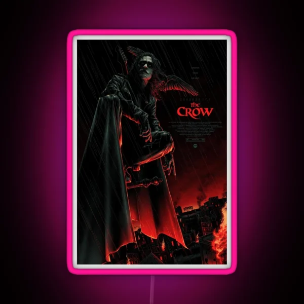 The Crow RGB Neon Sign