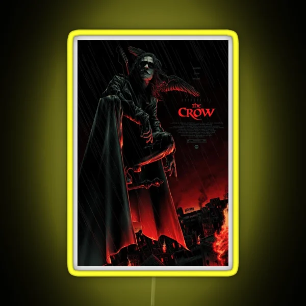 The Crow RGB Neon Sign
