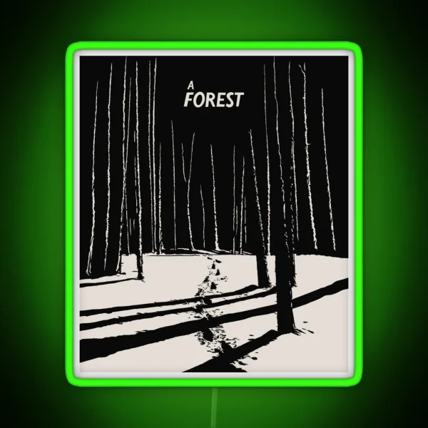 The Cure A Forest Winter RGB Neon Sign
