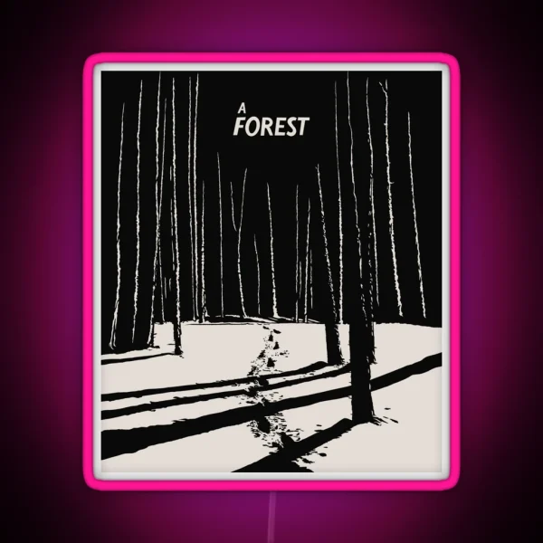 The Cure A Forest Winter RGB Neon Sign