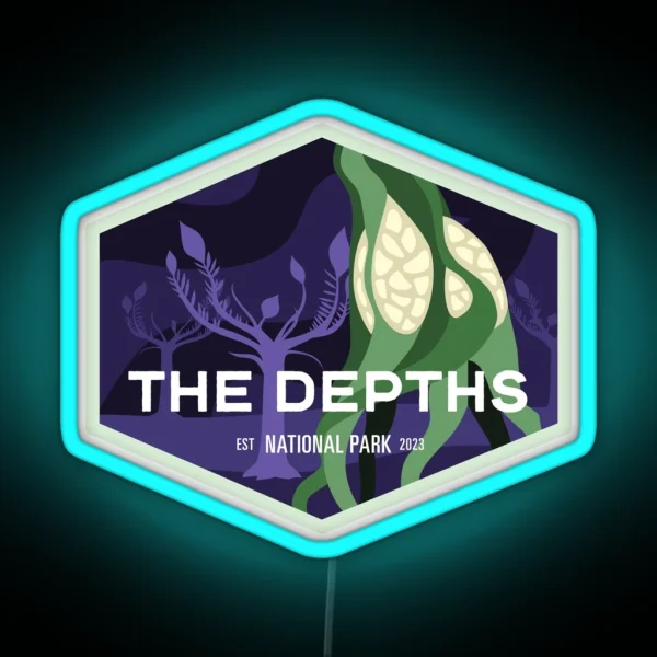 The Depths National Park RGB Neon Sign
