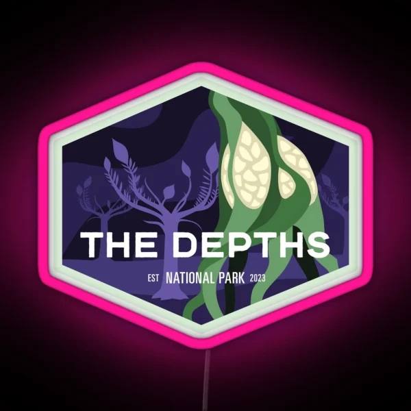 The Depths National Park RGB Neon Sign