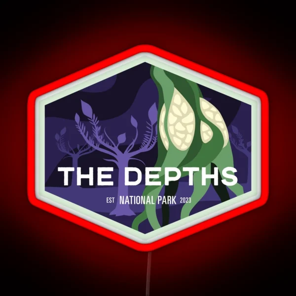 The Depths National Park RGB Neon Sign
