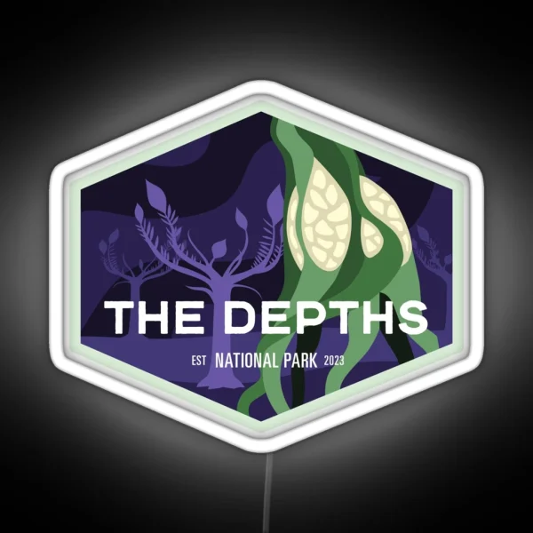 The Depths National Park RGB Neon Sign