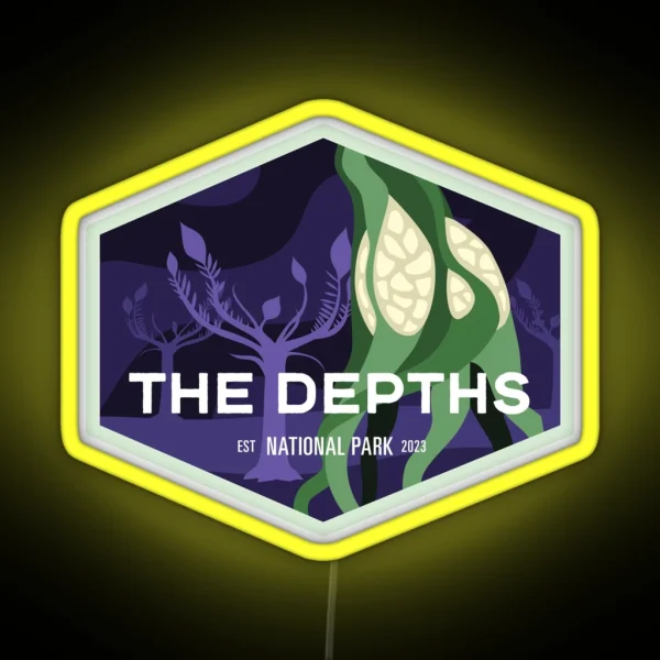 The Depths National Park RGB Neon Sign