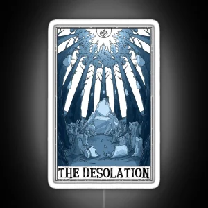The Desolation Tarotesque Light RGB Neon Sign