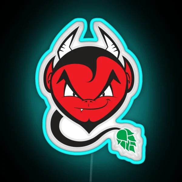The Devil Made Me Brew It RGB Neon Sign