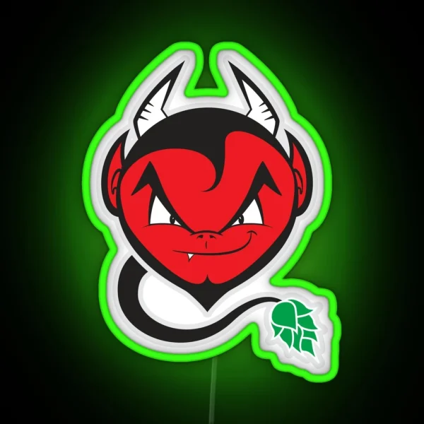 The Devil Made Me Brew It RGB Neon Sign
