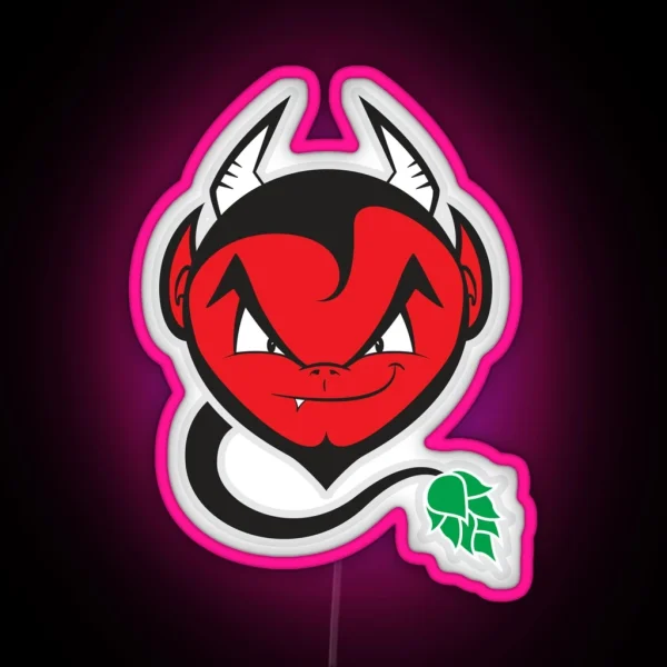 The Devil Made Me Brew It RGB Neon Sign