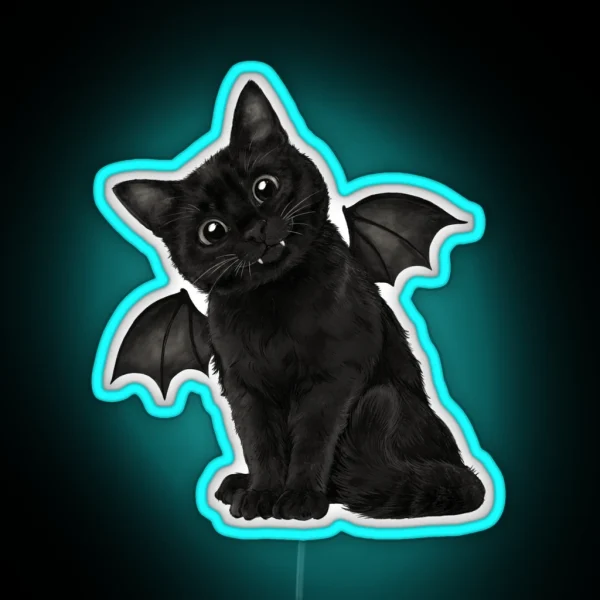 The Dreaded Vampurrr RGB Neon Sign