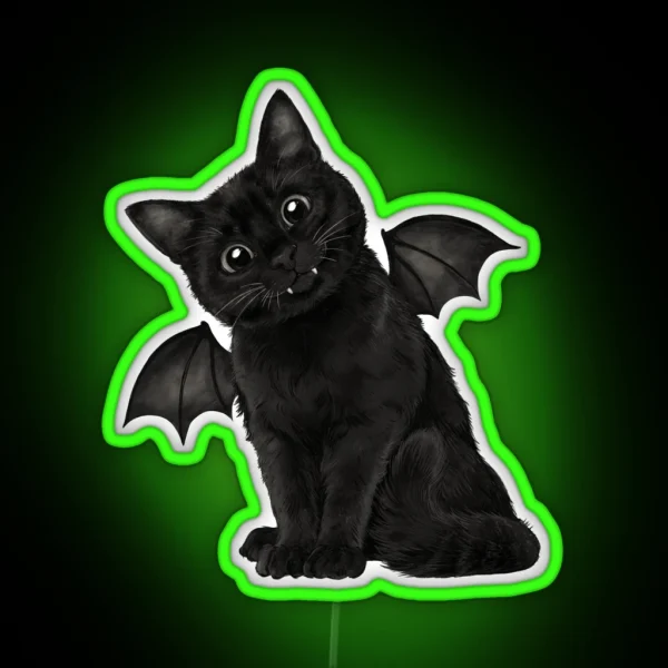 The Dreaded Vampurrr RGB Neon Sign