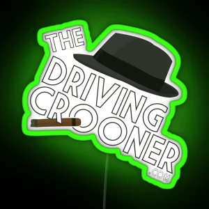 The Driving Crooner RGB Neon Sign