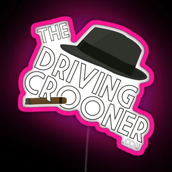 The Driving Crooner RGB Neon Sign