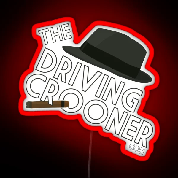 The Driving Crooner RGB Neon Sign