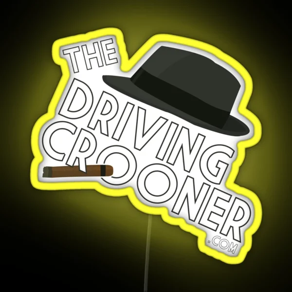 The Driving Crooner RGB Neon Sign