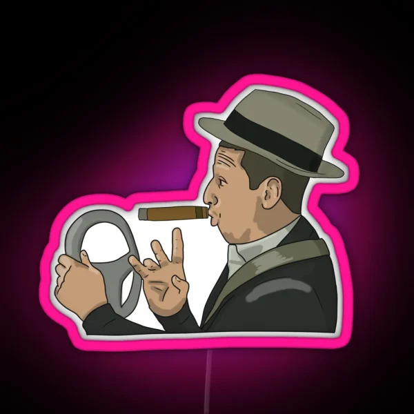 The Driving Crooner RGB Neon Sign