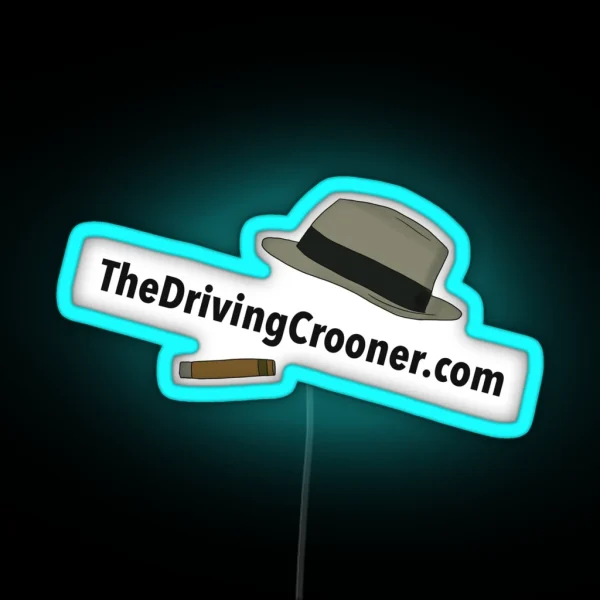 The Driving Crooner RGB Neon Sign