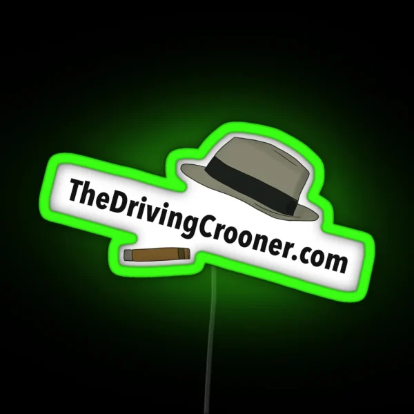 The Driving Crooner RGB Neon Sign
