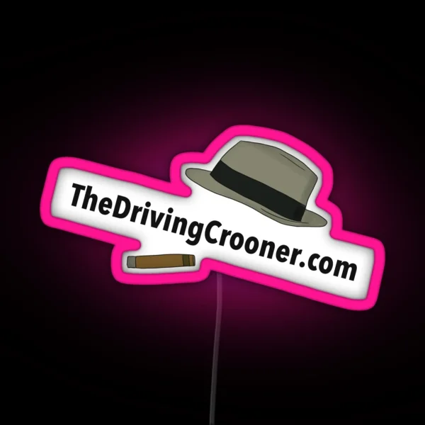 The Driving Crooner RGB Neon Sign
