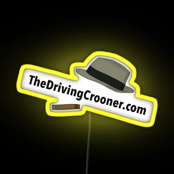 The Driving Crooner RGB Neon Sign