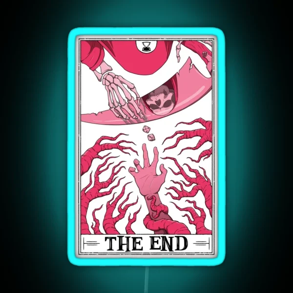 The End Tarotesque Light RGB Neon Sign