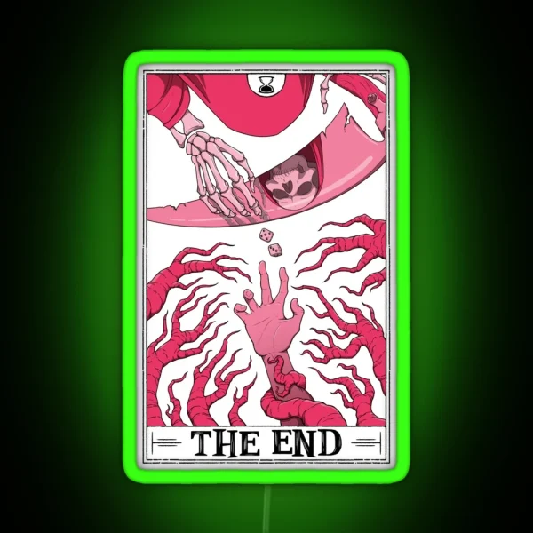 The End Tarotesque Light RGB Neon Sign
