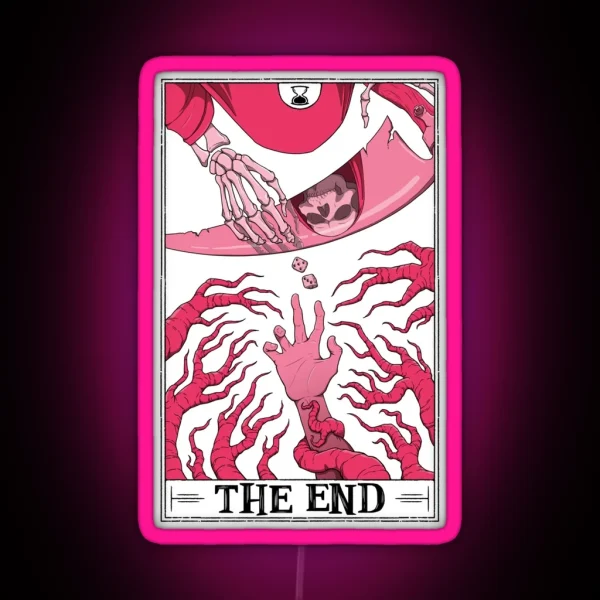 The End Tarotesque Light RGB Neon Sign