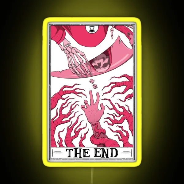 The End Tarotesque Light RGB Neon Sign