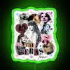 Vibrant RGB Eras Tour Neon Sign Decor for Music Lovers Bedroom