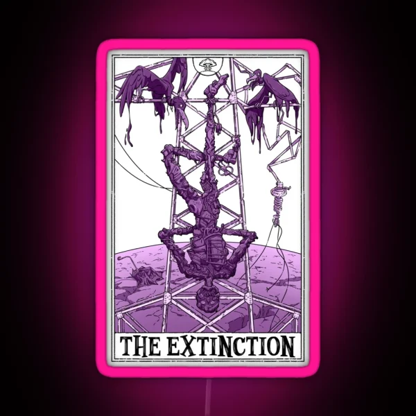 The Extinction Tarotesque Light RGB Neon Sign