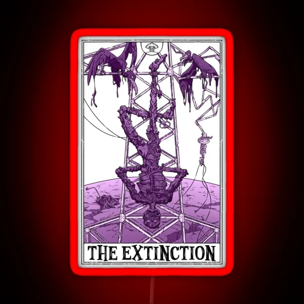 The Extinction Tarotesque Light RGB Neon Sign