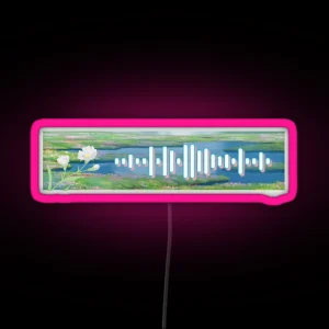 The Flower Garden Howl S Moving Castle RGB Neon Sign