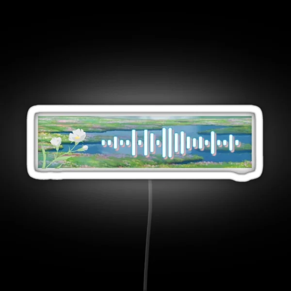 The Flower Garden Howl S Moving Castle RGB Neon Sign