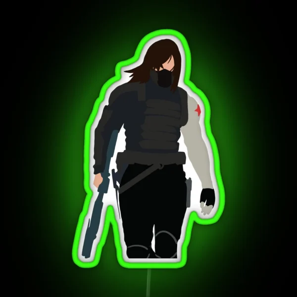 The Forgotten Soldier RGB Neon Sign