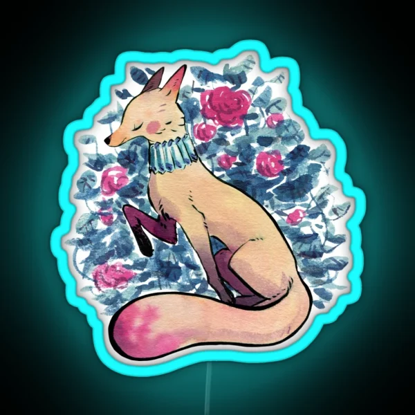 The Fox RGB Neon Sign